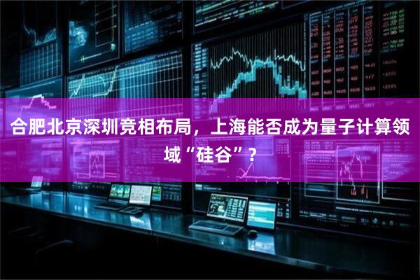 合肥北京深圳竞相布局，上海能否成为量子计算领域“硅谷”？